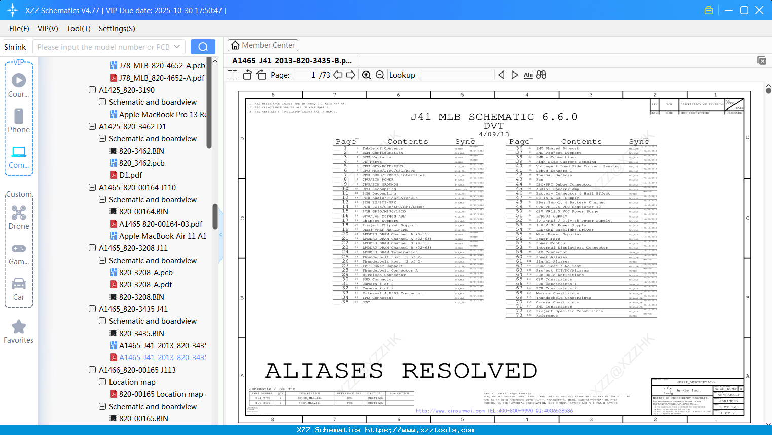 Laptop Apple A1465_J41_2013-820-3435-B